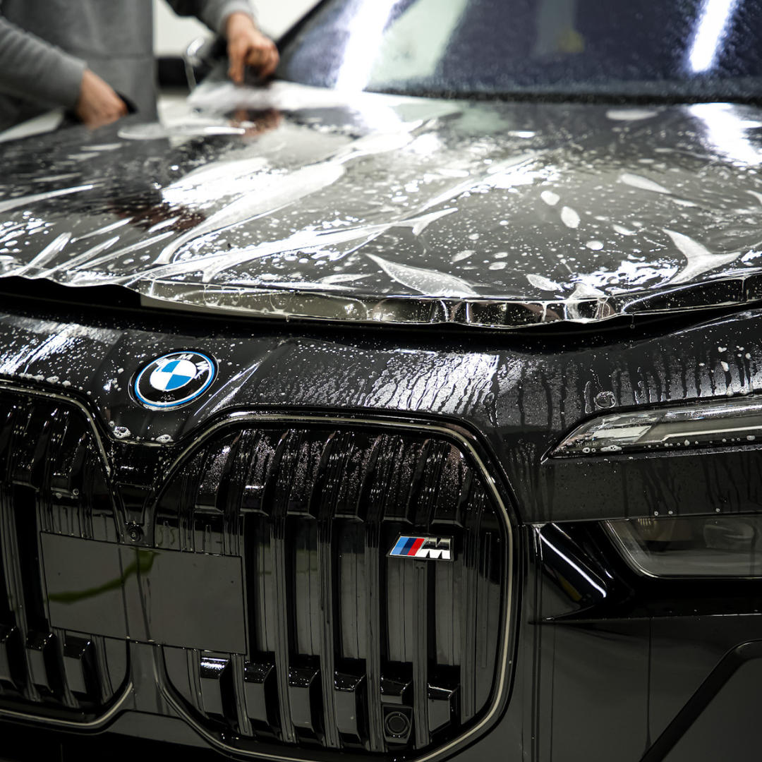 ppf aanbrengen op bmw om te beschermen